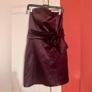 The Limited | Event : Purple, strapless dress